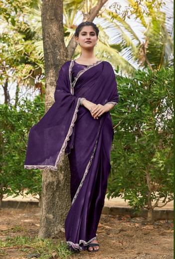 Series 600A To 600E By Mehek Designer Satin Silk  Saree Collection